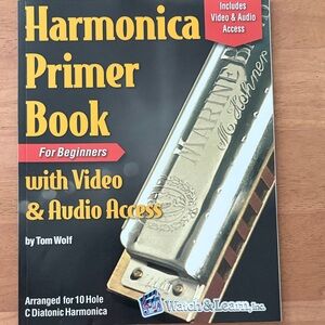 Harmonica Primer Book with Video & Audio Access
